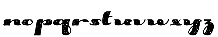 Roswale Texture Font LOWERCASE