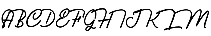 Rotherham-Regular Font UPPERCASE