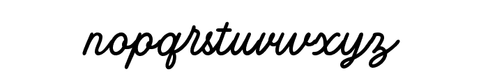 Rotherham-Regular Font LOWERCASE