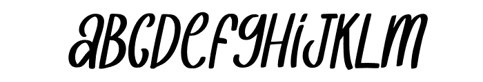 Rothi Kola Italic Font LOWERCASE