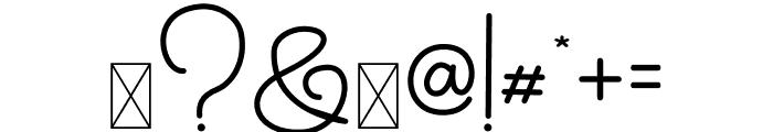 Rottedim Signature Font OTHER CHARS