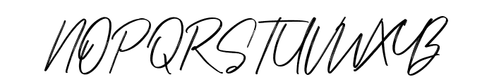 Rottens Signature Font UPPERCASE