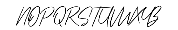 RottensSignature Font UPPERCASE