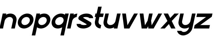 Rotterdam Italic Font LOWERCASE