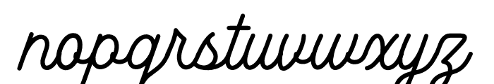 Rotterhead Font LOWERCASE