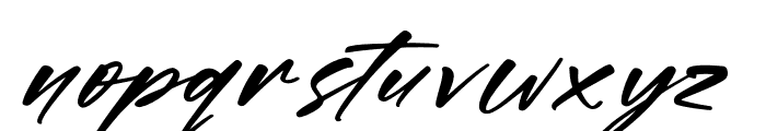 Rottuphes Italic Font LOWERCASE