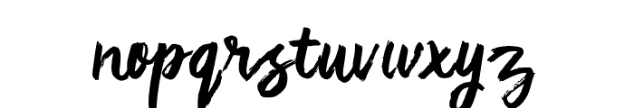 RoughSketch Font LOWERCASE
