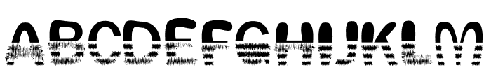 Roughen Font Font UPPERCASE
