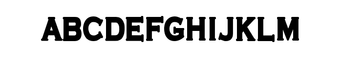 Roughgates Clean Font LOWERCASE