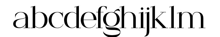 RoughlyBegather-Regular Font LOWERCASE