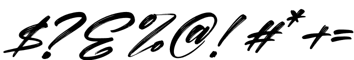 Roughton Bogatha Italic Font OTHER CHARS