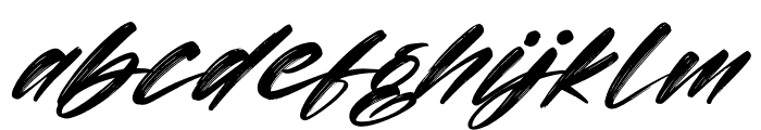 Roughton Bogatha Italic Font LOWERCASE