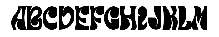 RouliteRegular Font UPPERCASE