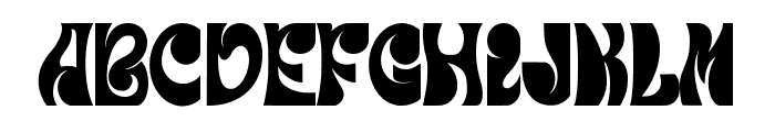 RouliteRegular Font LOWERCASE