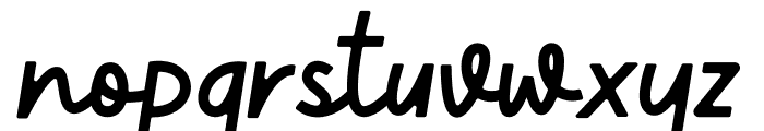 Roulline Font LOWERCASE