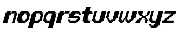 RoundBit-Italic Font LOWERCASE