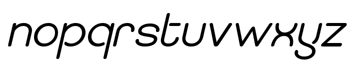 Rounded Quostige Medium Italic Font LOWERCASE