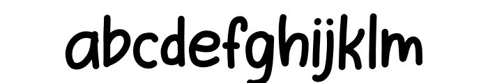 Routeroll Regular Font LOWERCASE