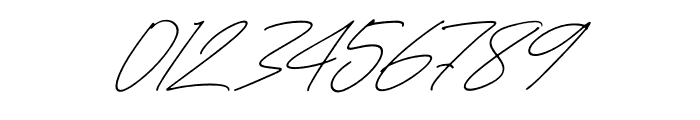 Routhanty Signatera Italic Font OTHER CHARS