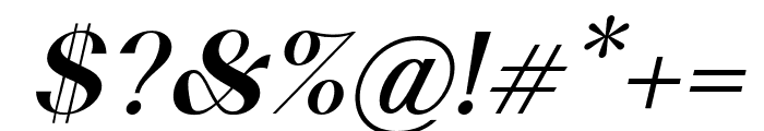 Rovela-BoldOblique Font OTHER CHARS