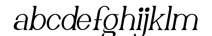 Rowan Berry Italic Font LOWERCASE