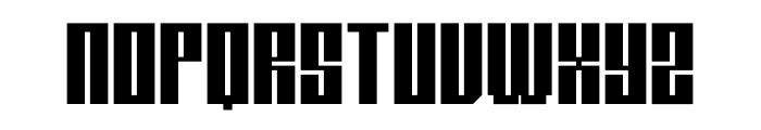 Rowaro Font UPPERCASE
