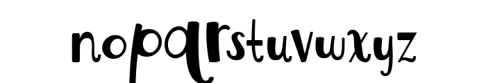 Rowlink Story Font LOWERCASE