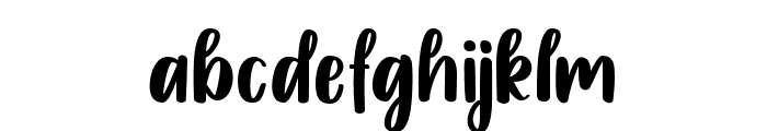 Rowytta-Regular Font LOWERCASE