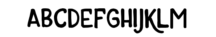 Roxers Typeface Regular Font LOWERCASE