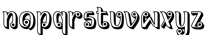 Royal Bangkok Two Font LOWERCASE