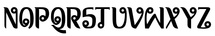 Royal Bangkok Font UPPERCASE