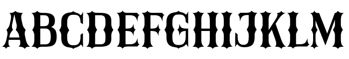 Royal Bridge Font UPPERCASE