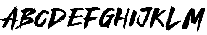 Royal Fighter Font UPPERCASE