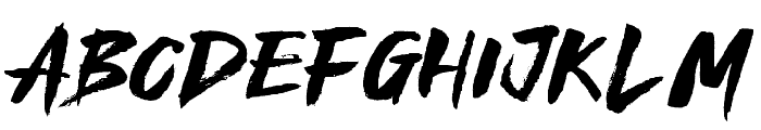 Royal Fighter Font LOWERCASE