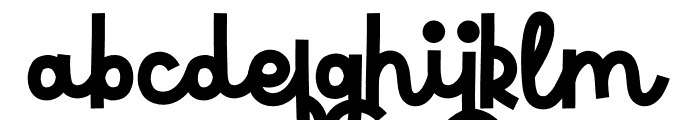 Royal Pastry Font LOWERCASE