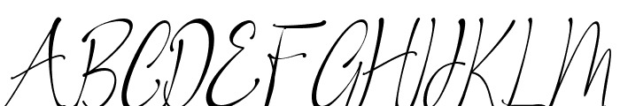 Royal Signature Italic Font UPPERCASE