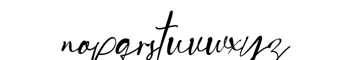 Royal Signature Italic Font LOWERCASE