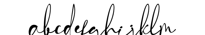 Royal Signature Font LOWERCASE