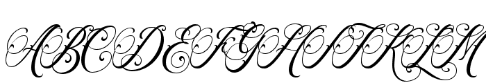 Royal Wonder Regular Font UPPERCASE