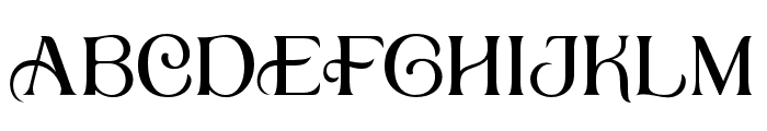 RoyalCrest-Light Font UPPERCASE