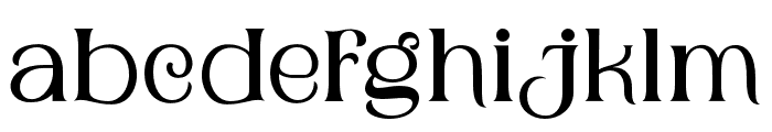 RoyalCrest-Light Font LOWERCASE