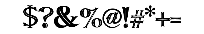 RoyalKing Font OTHER CHARS
