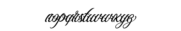 RoyalWonder-Regular Font LOWERCASE
