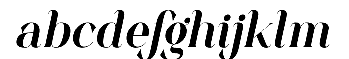 Royale Century Italic Font LOWERCASE