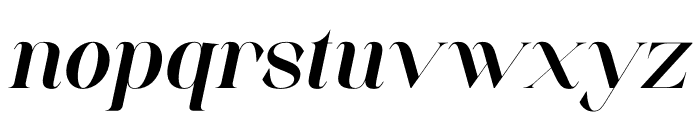 Royale Century Italic Font LOWERCASE