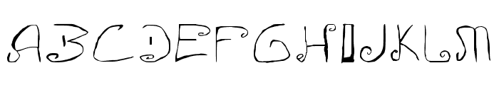 Royalf Regular Font UPPERCASE