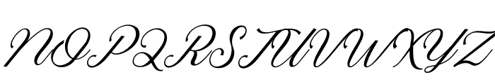 Royalite-Italic Font UPPERCASE