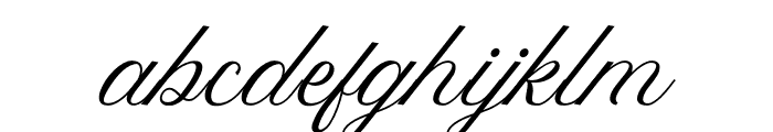 Royalite-Italic Font LOWERCASE