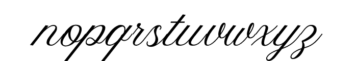 Royalite-Italic Font LOWERCASE