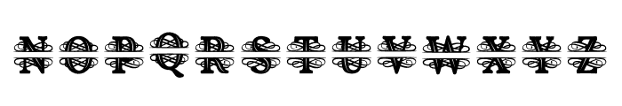 Royalking Monogram Split Font LOWERCASE